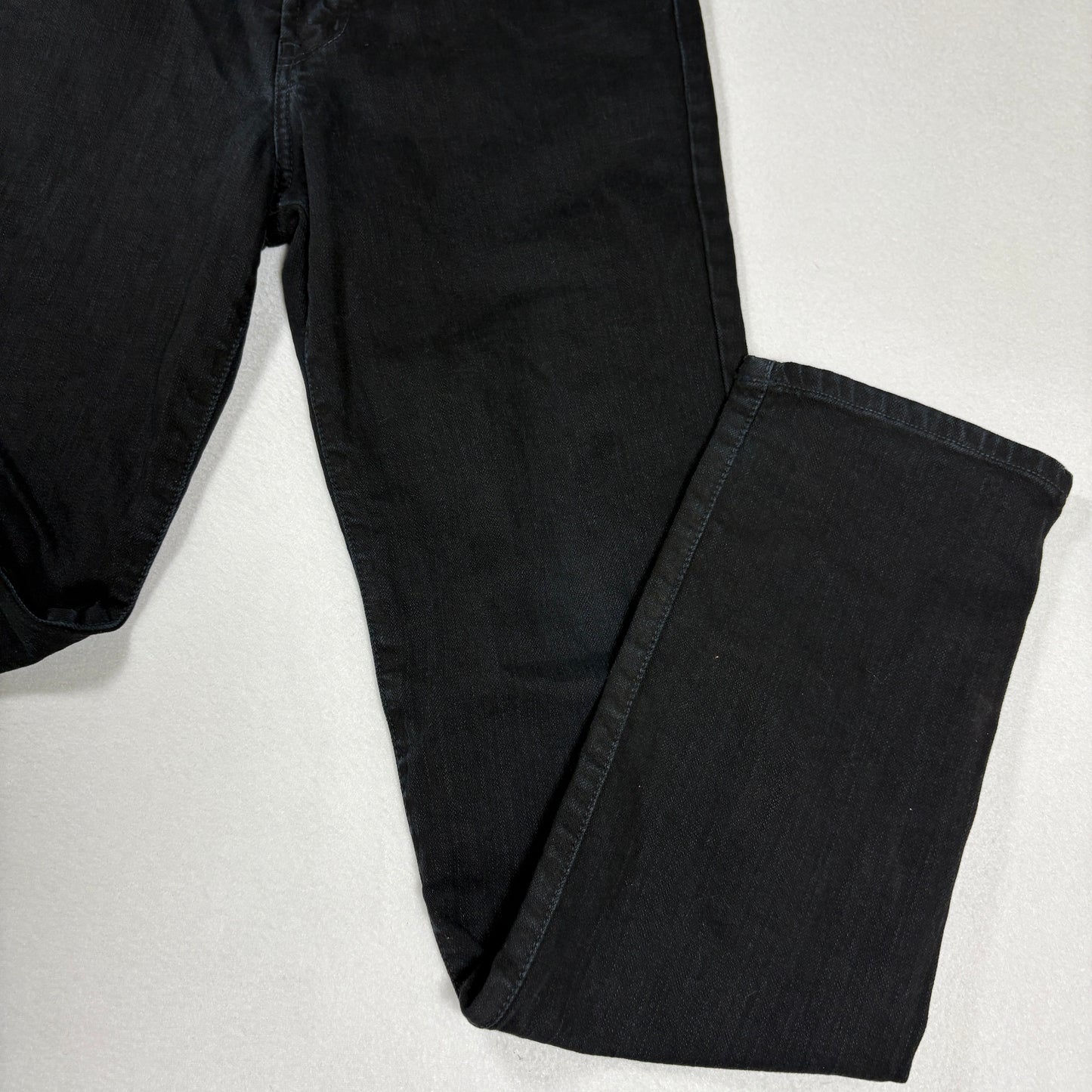 Neo Blue mens black denim jeans size 28 Y2K vintage grunge straight leg USA made