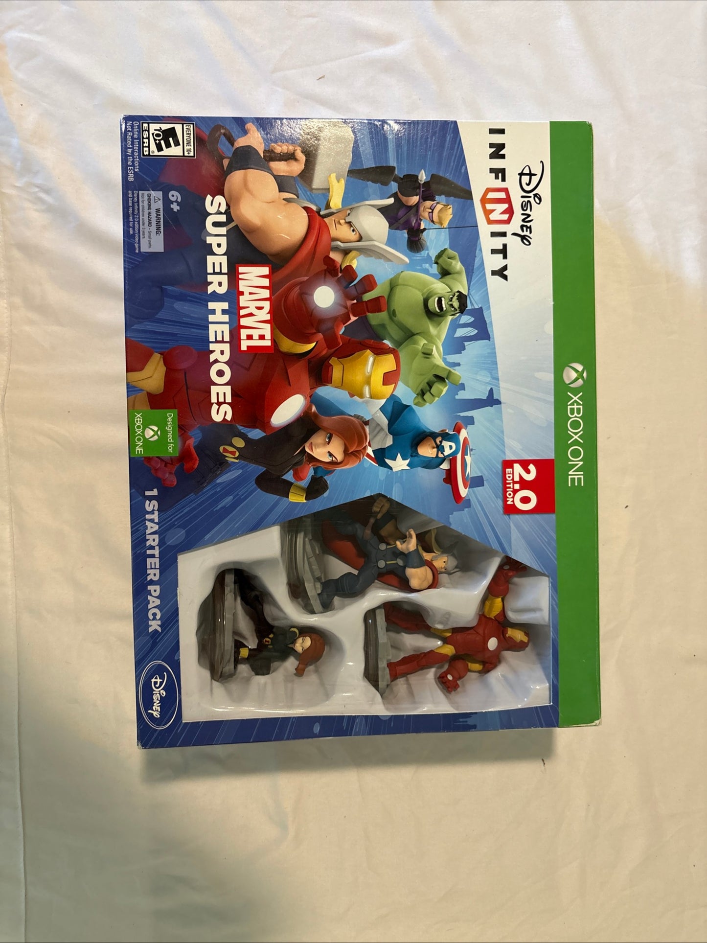 Disney Infinity 2.0 Marvel Super Heroes Starter Pack Xbox One New Sealed