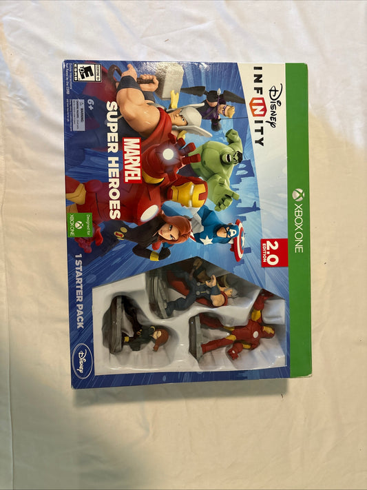 Disney Infinity 2.0 Marvel Super Heroes Starter Pack Xbox One New Sealed