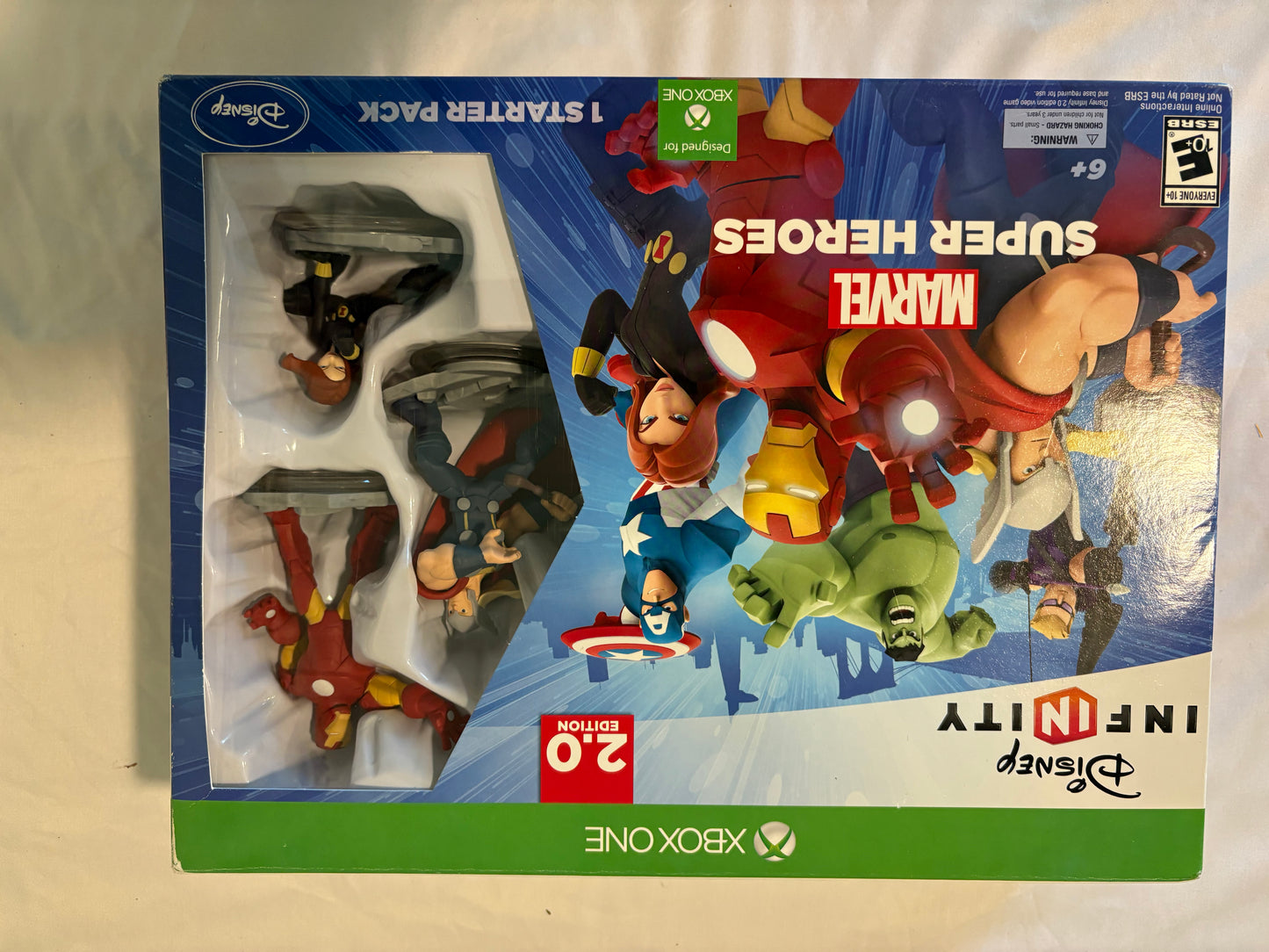 Disney Infinity 2.0 Marvel Super Heroes Starter Pack Xbox One New Sealed