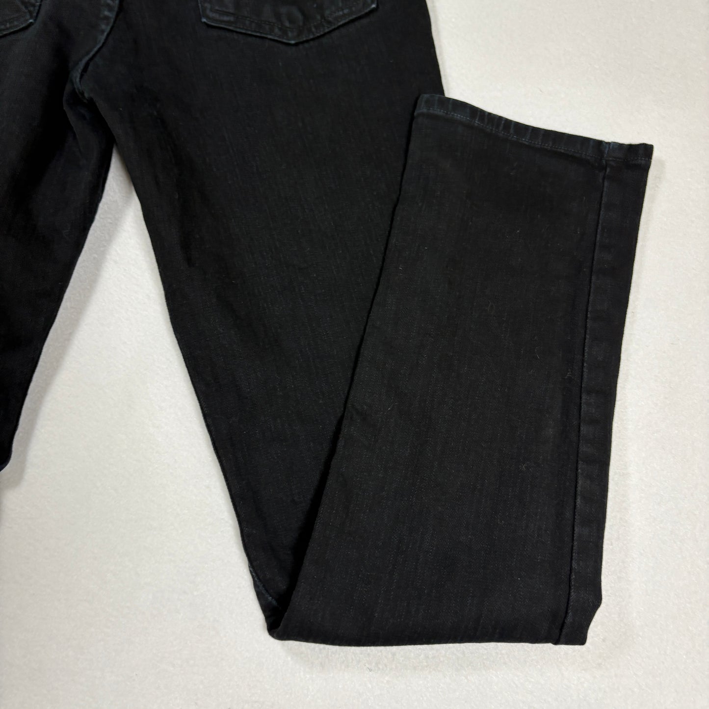 Neo Blue mens black denim jeans size 28 Y2K vintage grunge straight leg USA made