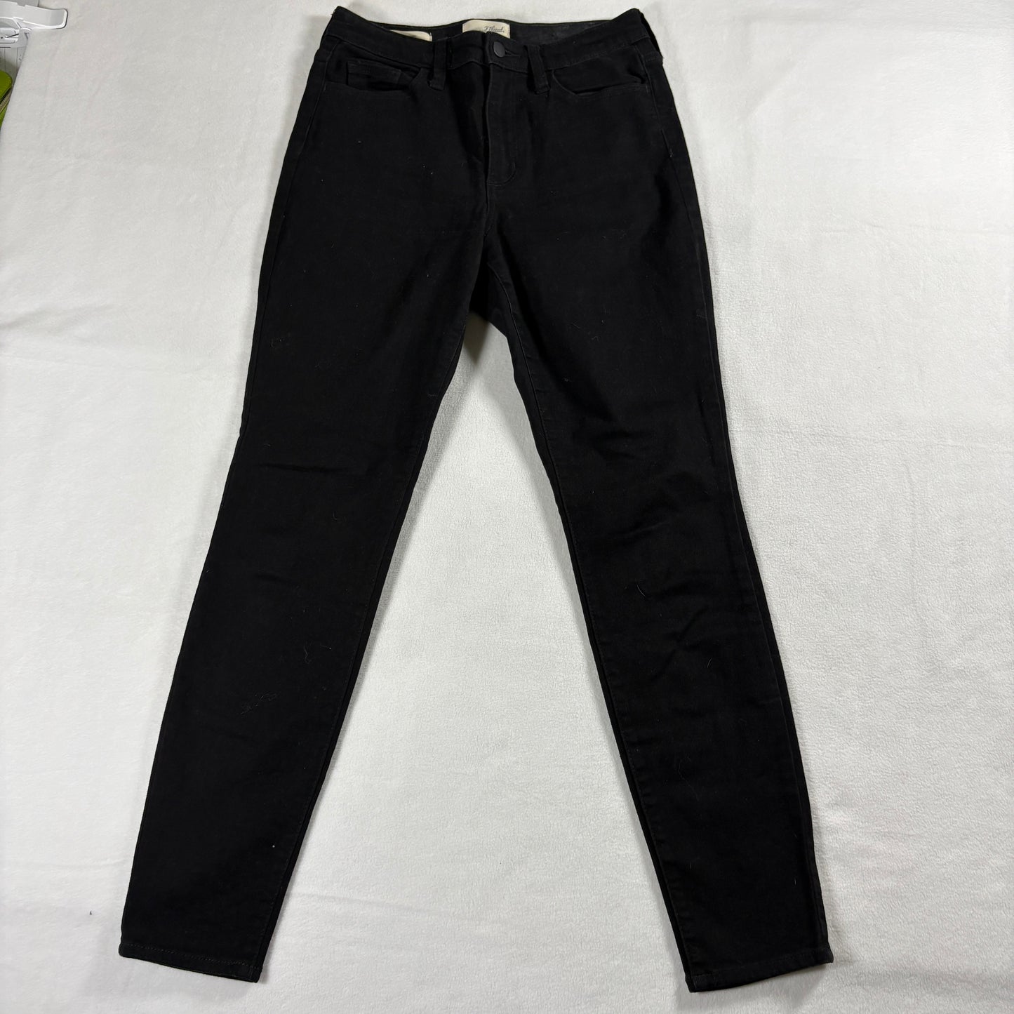 Universal Thread Womens High Rise Skinny Jeans Black Stretch Denim Size 6P