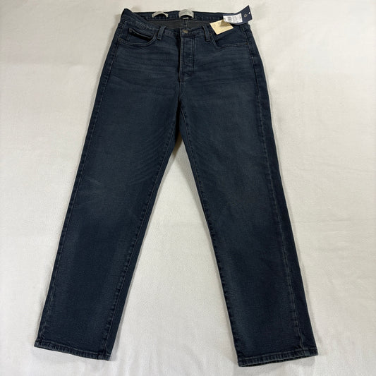 Dark Wash Slim Jeans 80s Mid Rise Womens Tag 12 Fits Like 30X27 Stretch Denim
