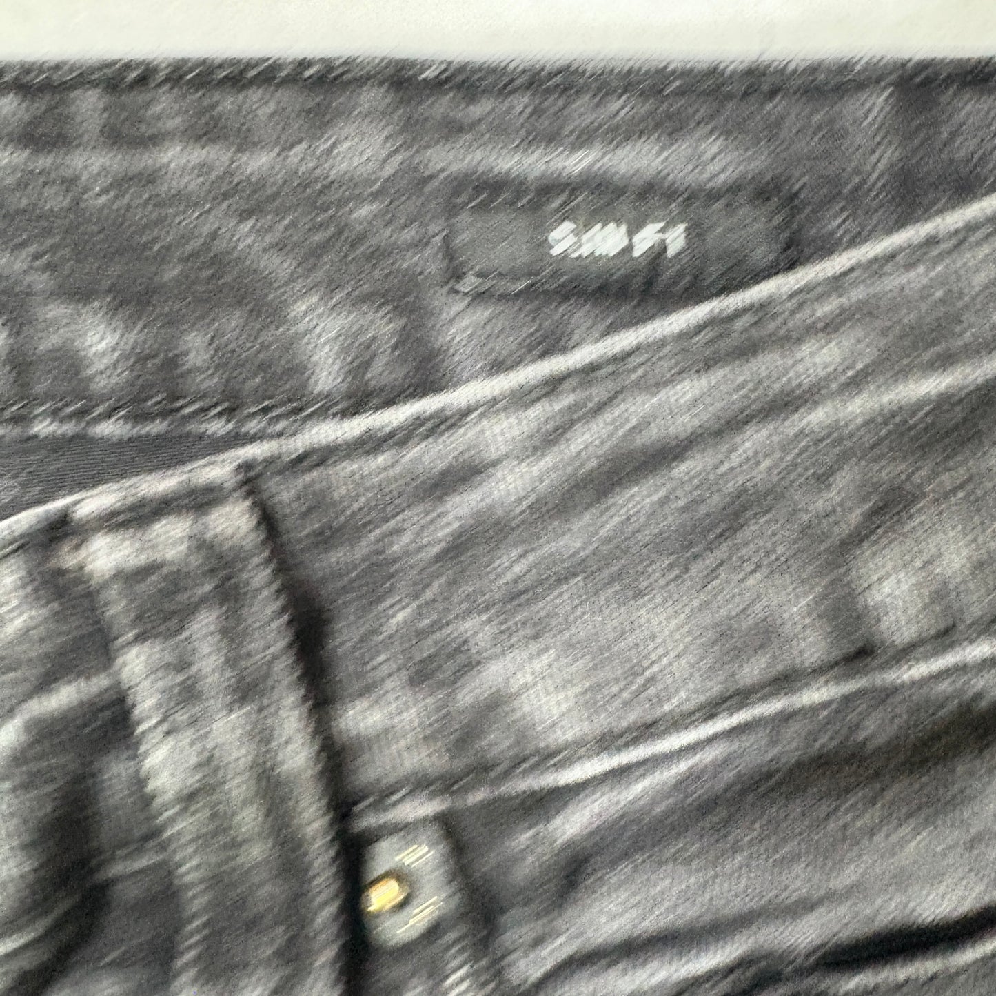 Kenneth Cole mens black denim jeans size 34x30 slim fit Y2K vintage grunge stretch
