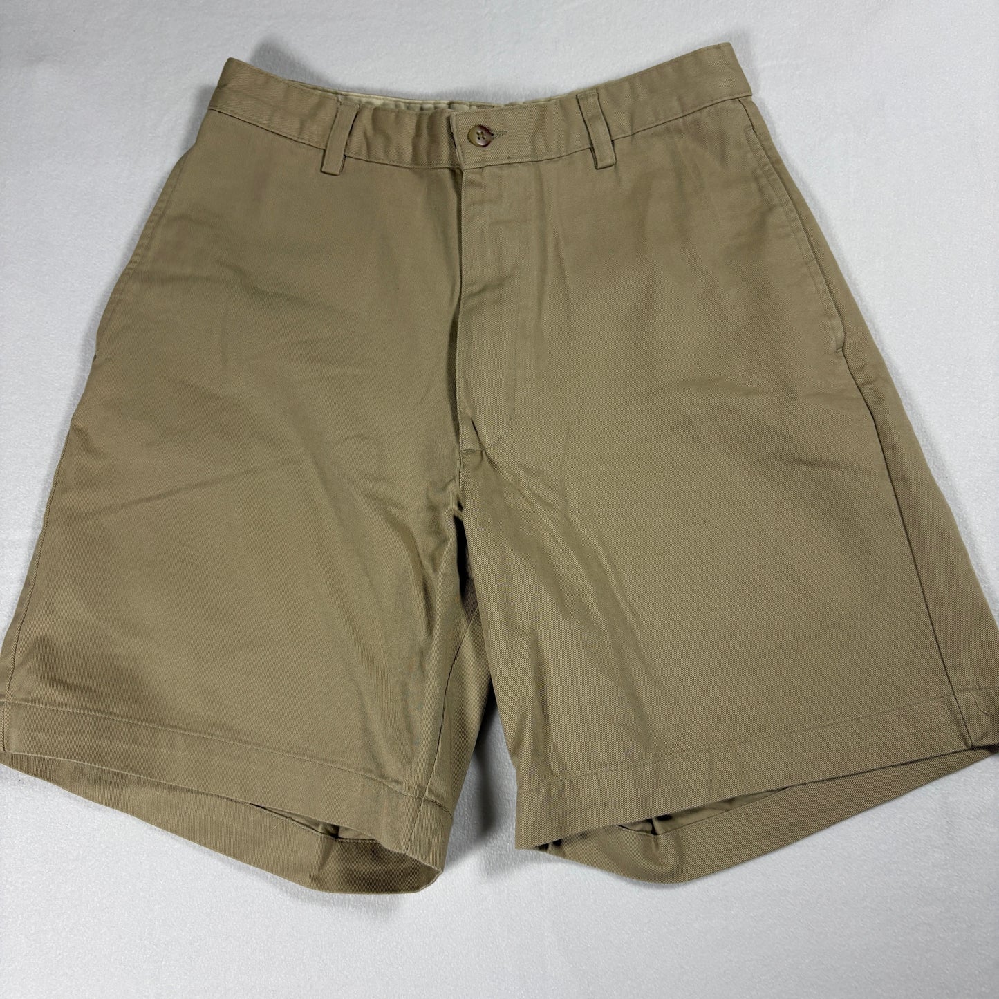 Polo Ralph Lauren Chino Shorts Mens Khaki Classic Fit Cotton Twill Casual Summer