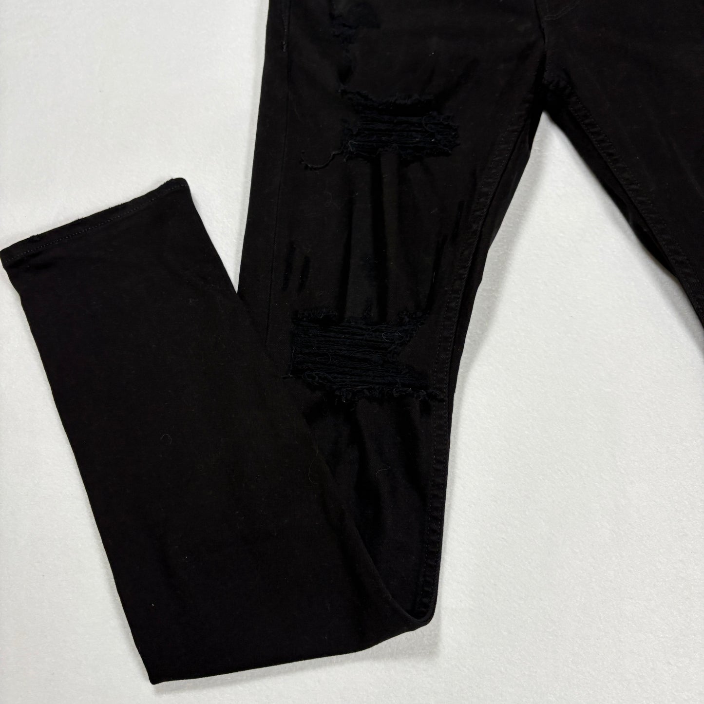 Guess mens black denim jeans size 30 slim fit stretch Y2K vintage grunge Mexico