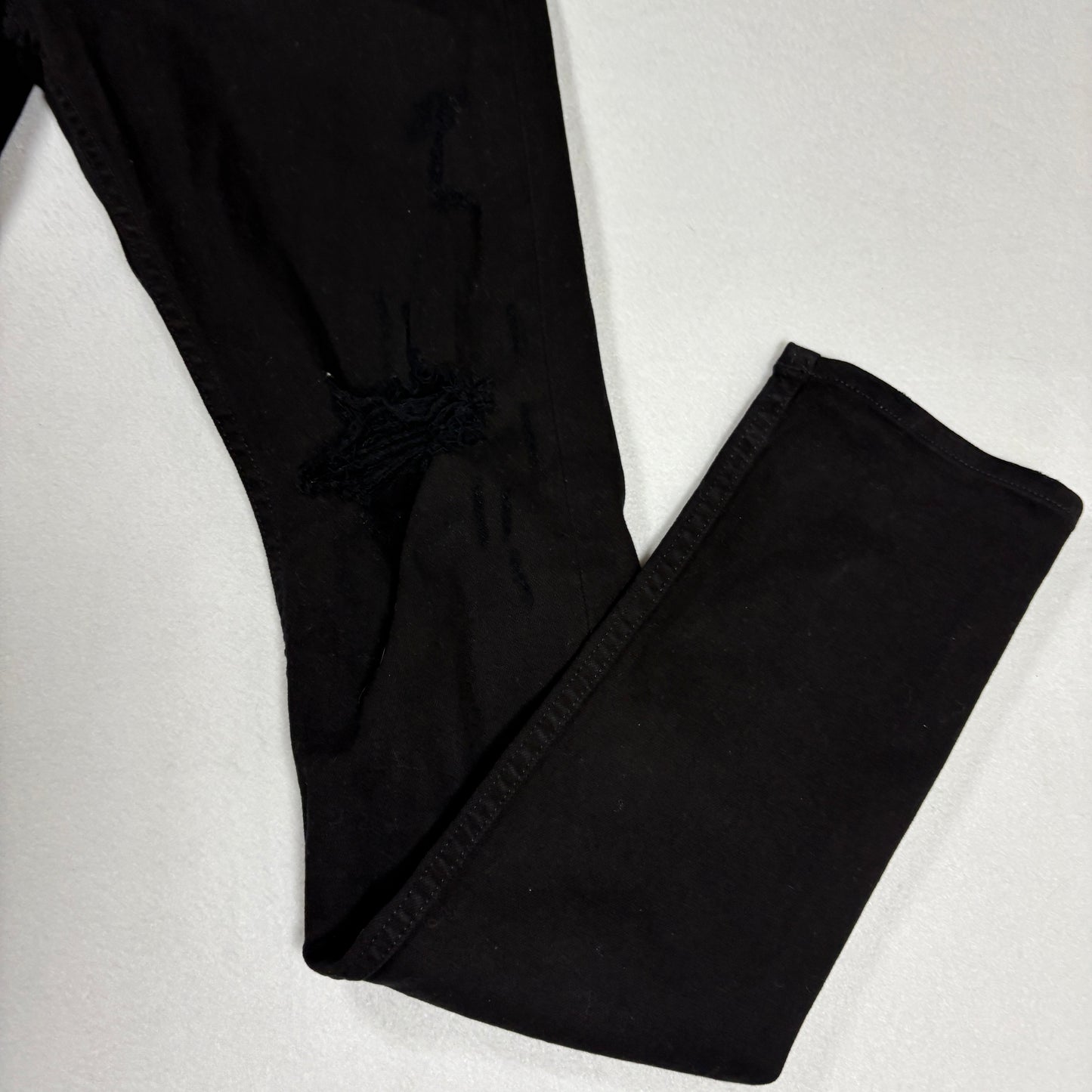 Guess mens black denim jeans size 30 slim fit stretch Y2K vintage grunge Mexico