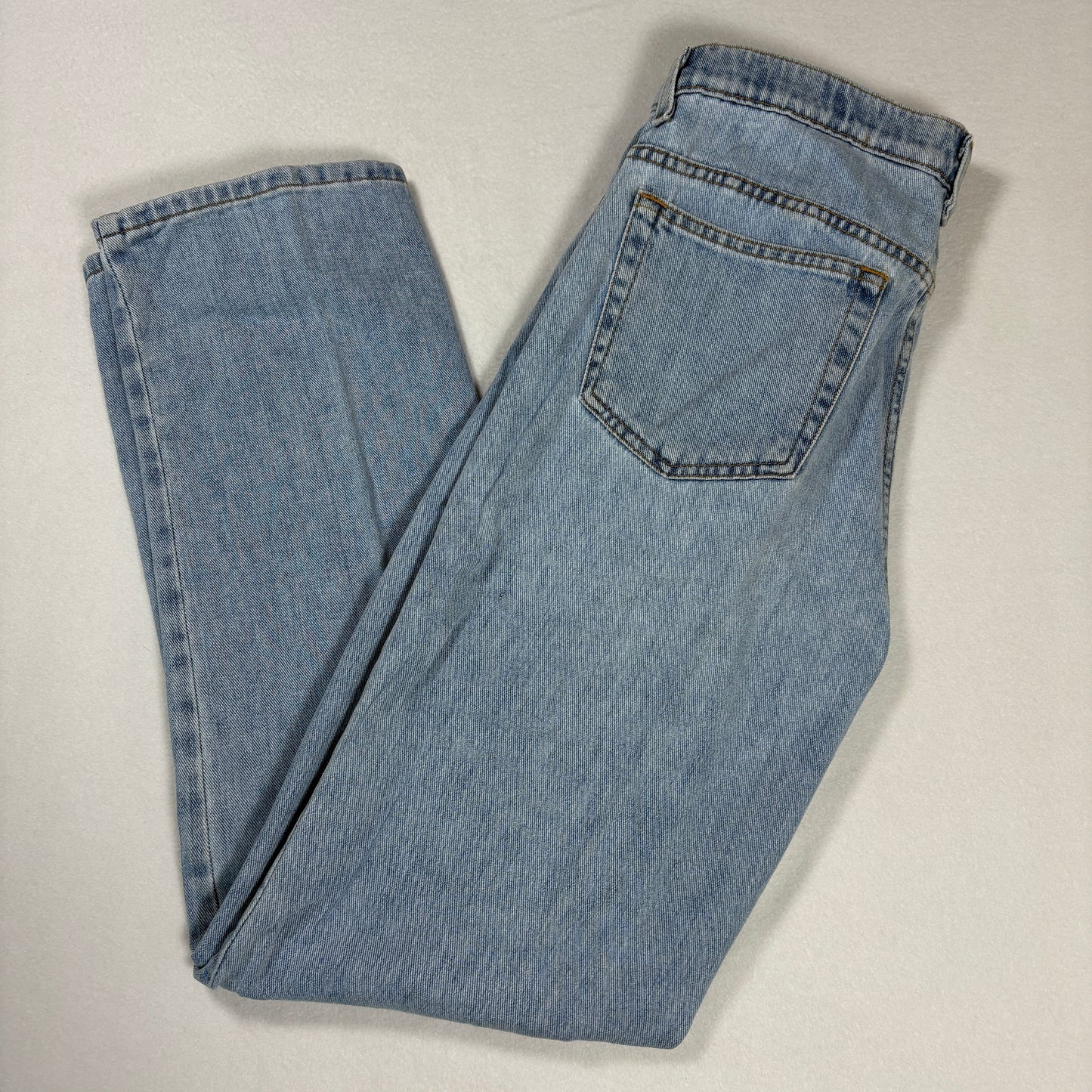 Eddie Bauer Womens Jeans 10 Baggy 90s Vintage Y2K High Rise Light Wash Denim