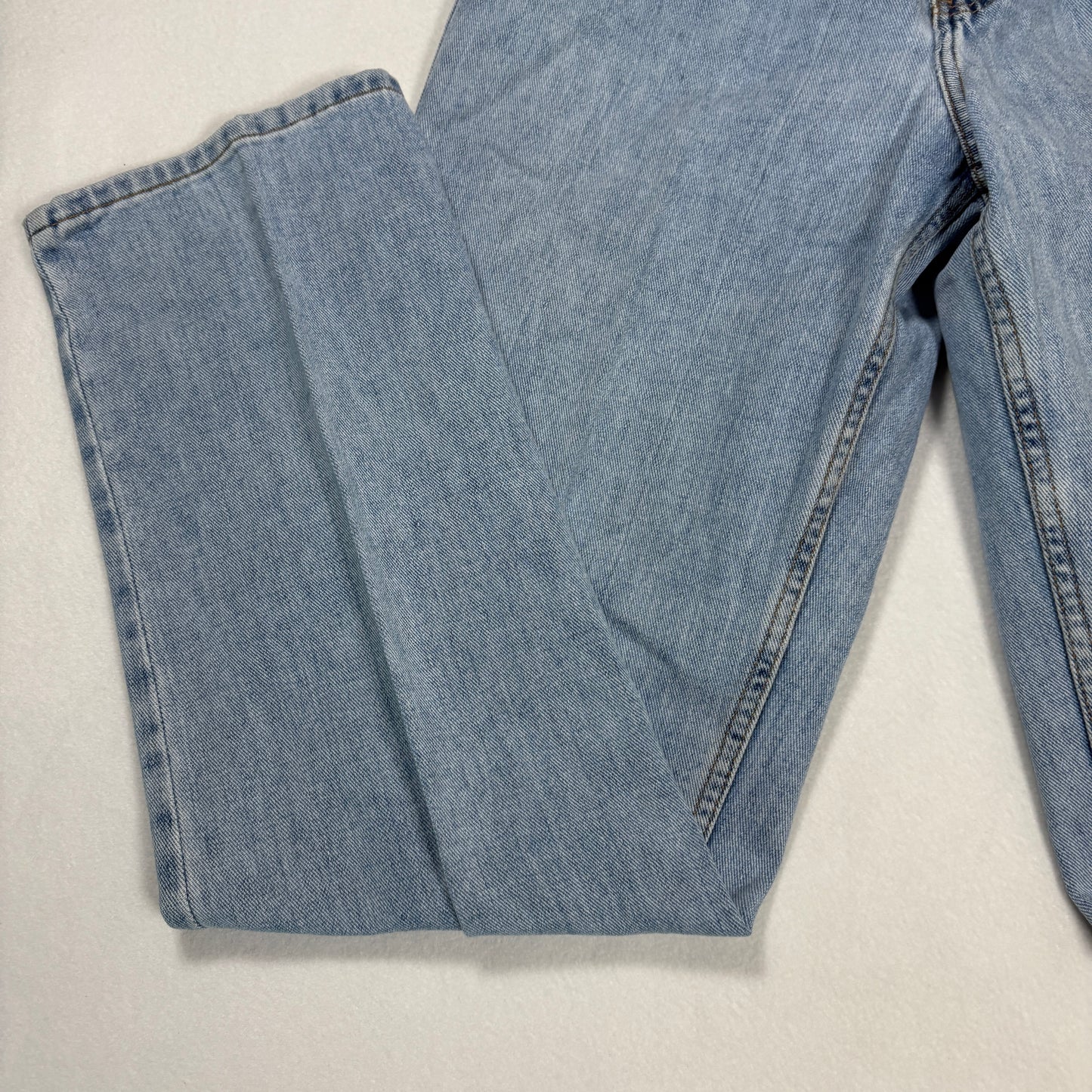 Eddie Bauer Womens Jeans 10 Baggy 90s Vintage Y2K High Rise Light Wash Denim