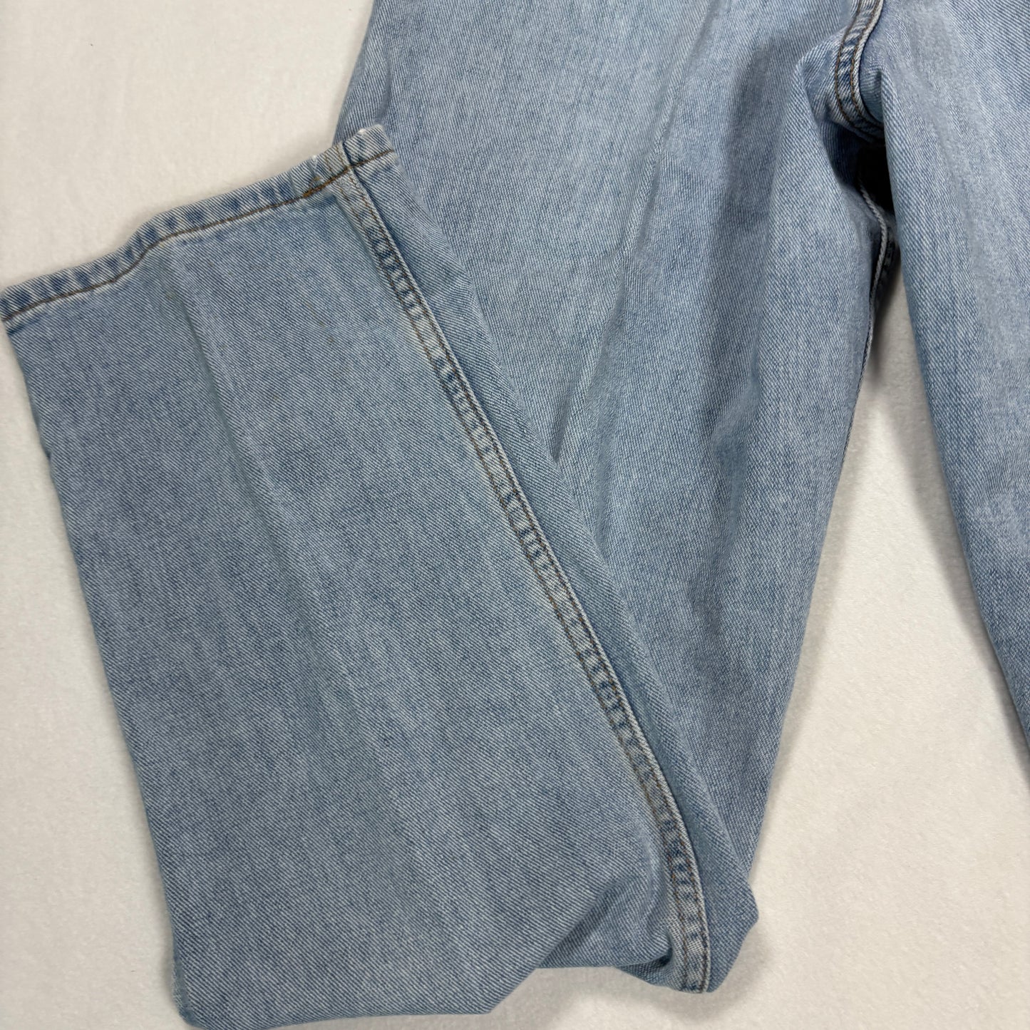 Eddie Bauer Womens Jeans 10 Baggy 90s Vintage Y2K High Rise Light Wash Denim