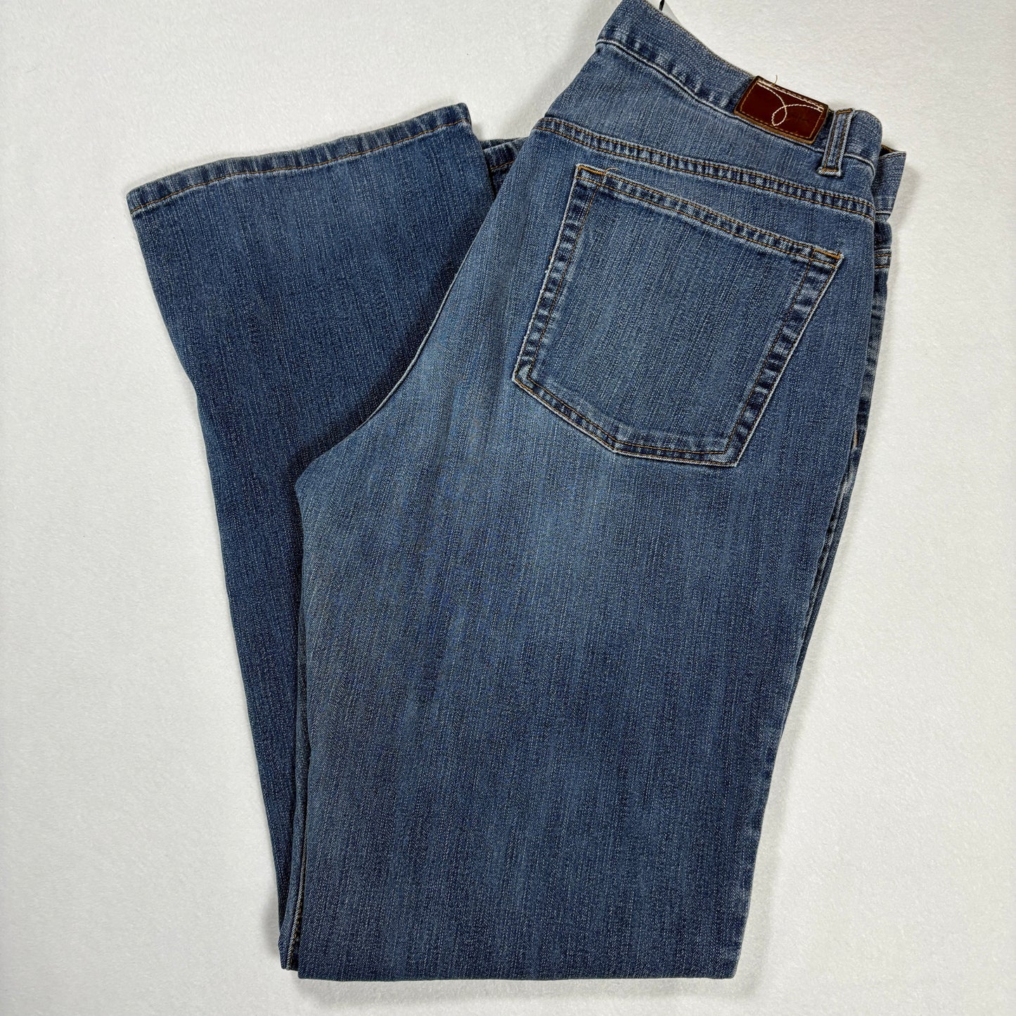 Calvin Klein Womens Jeans 12 Y2K Vintage 90s Bootcut Stretch Dark Wash Denim CK