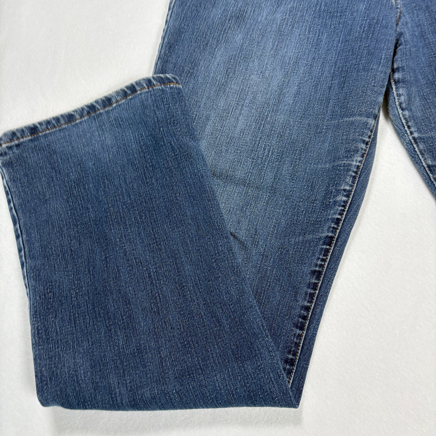 Calvin Klein Womens Jeans 12 Y2K Vintage 90s Bootcut Stretch Dark Wash Denim CK