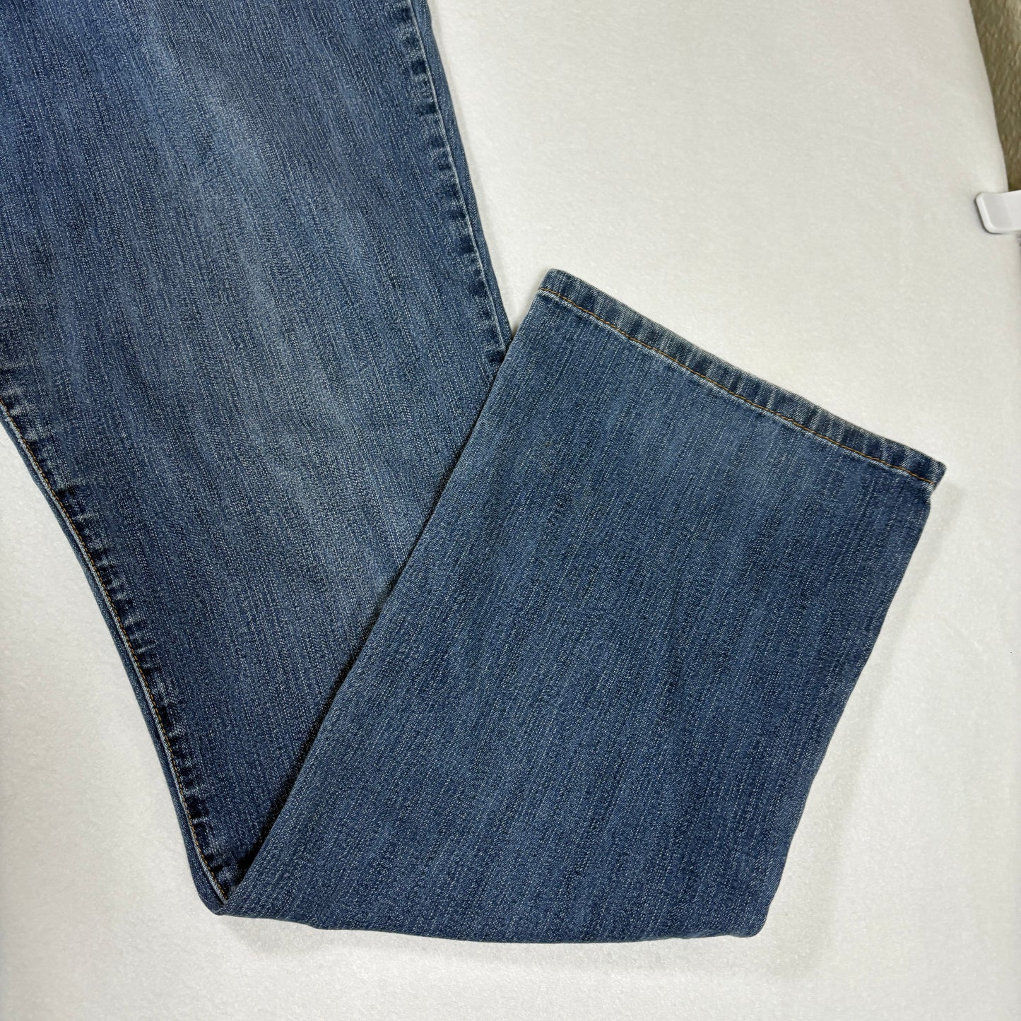 Calvin Klein Womens Jeans 12 Y2K Vintage 90s Bootcut Stretch Dark Wash Denim CK