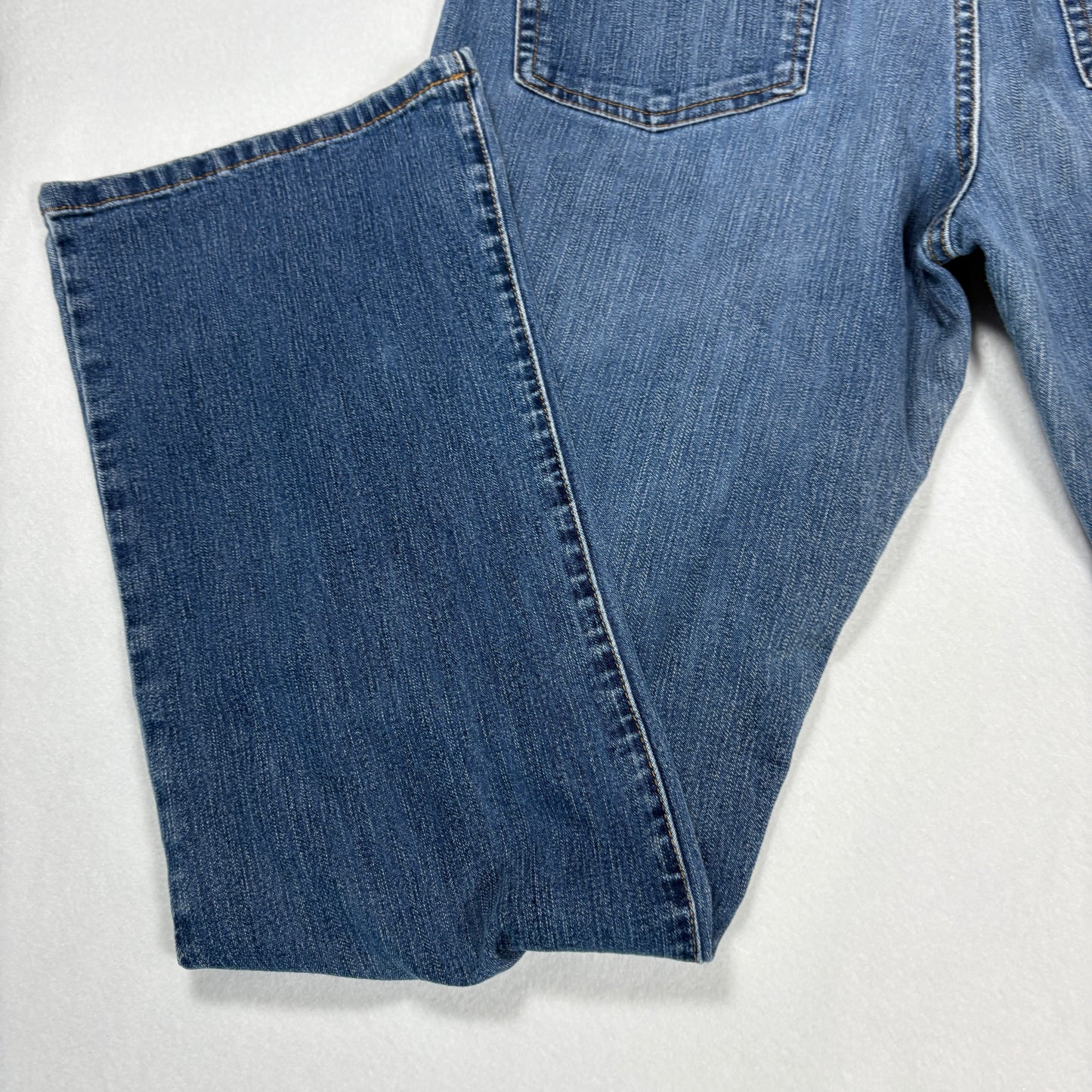 Calvin Klein Womens Jeans 12 Y2K Vintage 90s Bootcut Stretch Dark Wash Denim CK