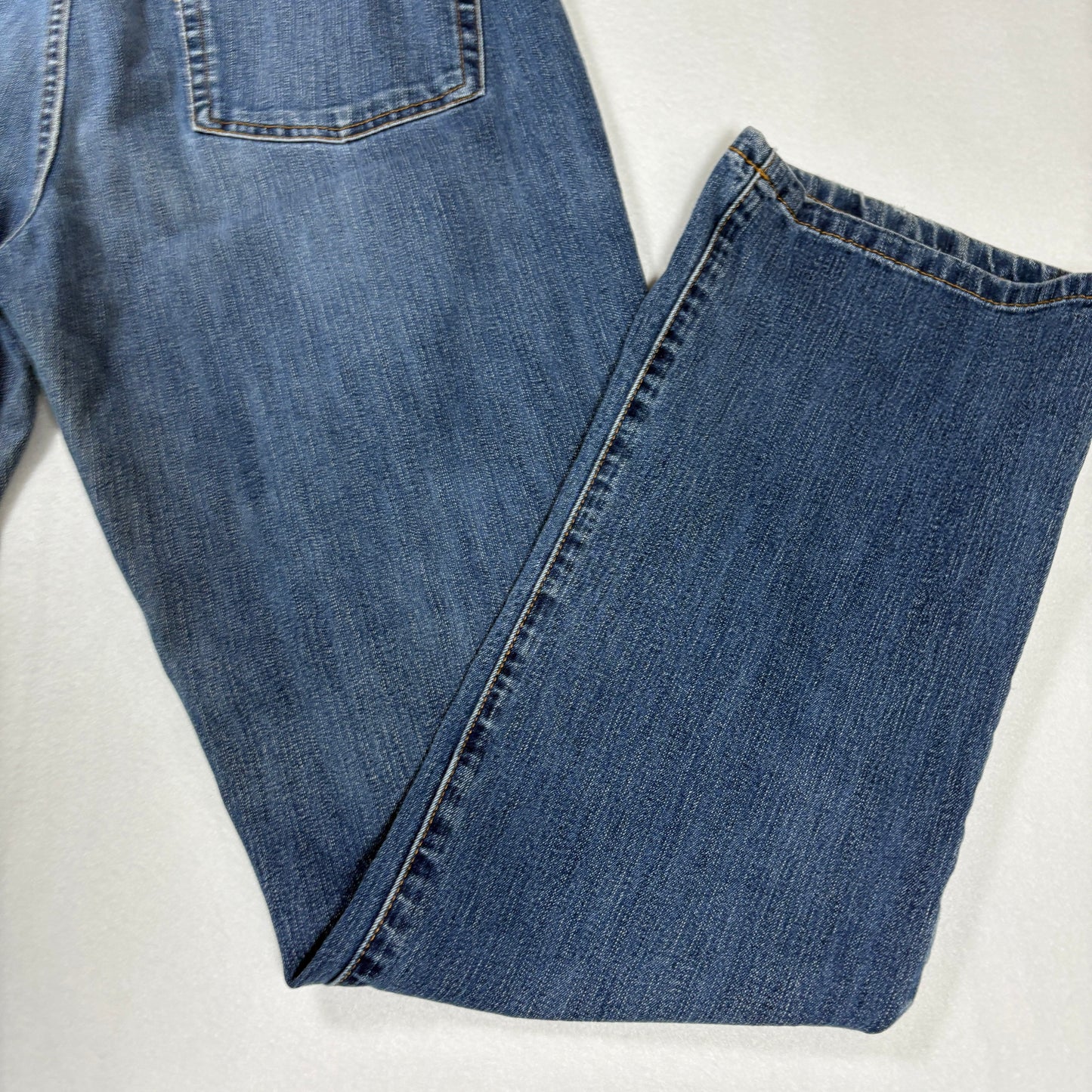 Calvin Klein Womens Jeans 12 Y2K Vintage 90s Bootcut Stretch Dark Wash Denim CK
