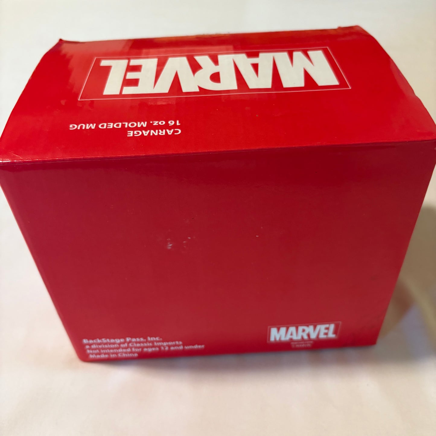 Marvel Carnage 16 oz 3D Molded Mug | Red Ceramic Venom Villain Cup w/ Box NEW