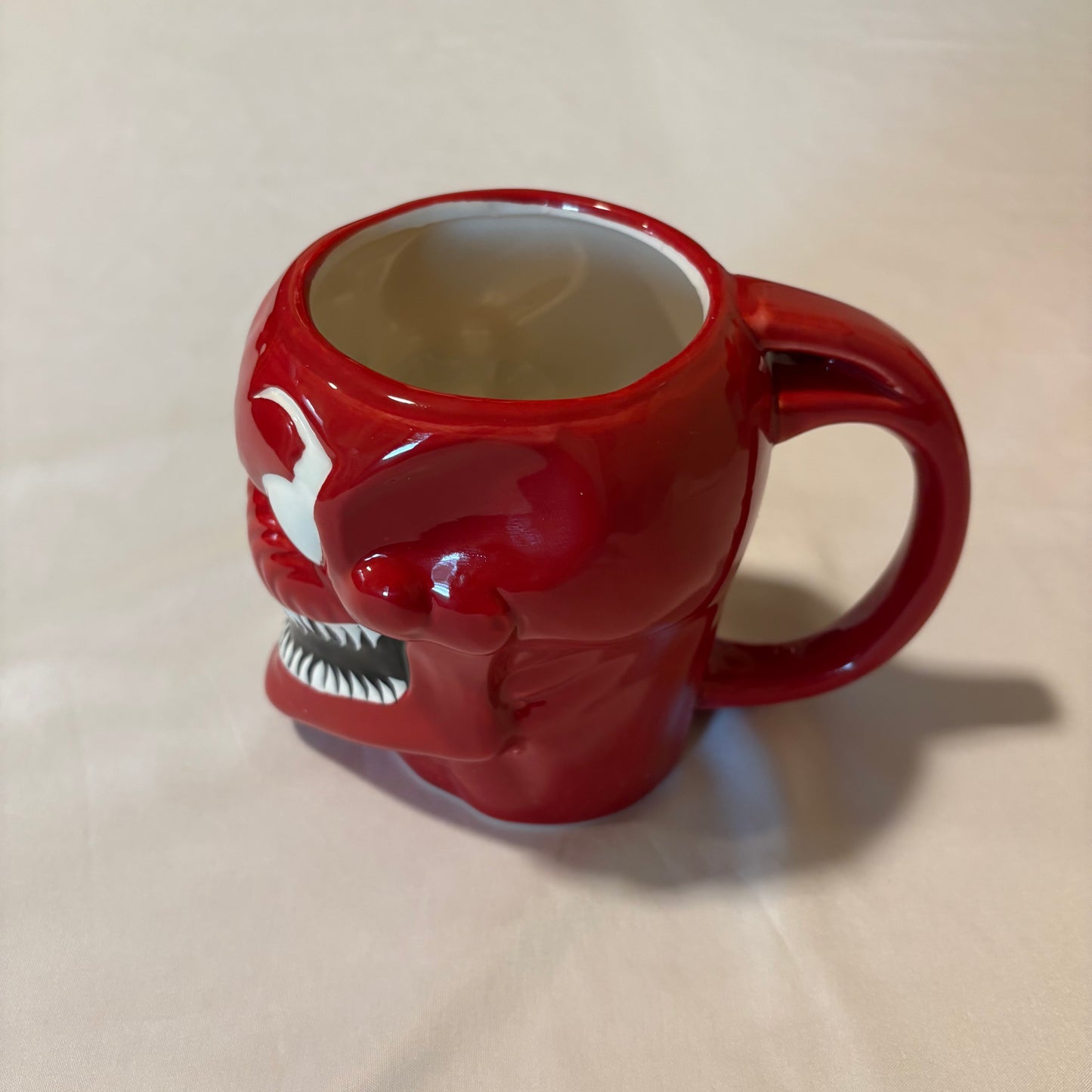 Marvel Carnage 16 oz 3D Molded Mug | Red Ceramic Venom Villain Cup w/ Box NEW