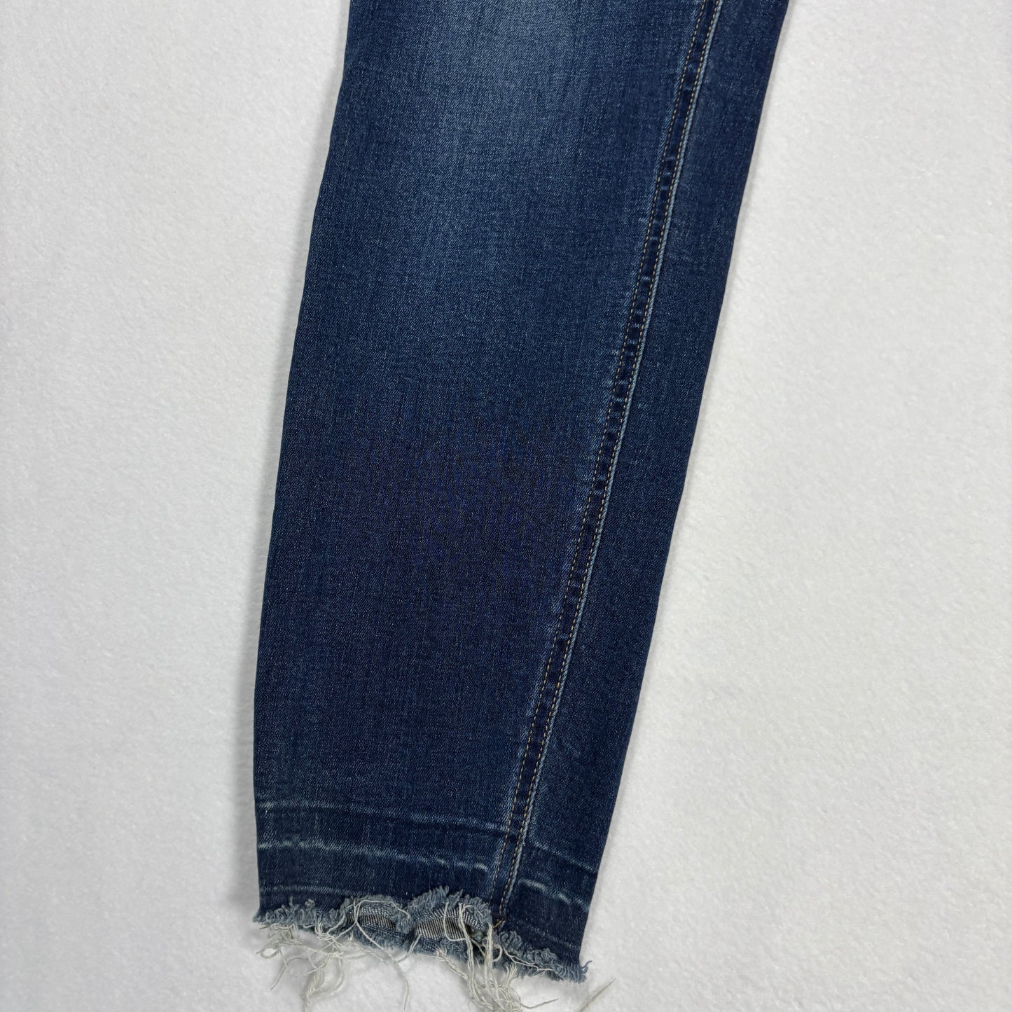 Buffalo Womens Jeans Size 8/29 Mid Rise Skinny Distressed Ripped Denim Y2K