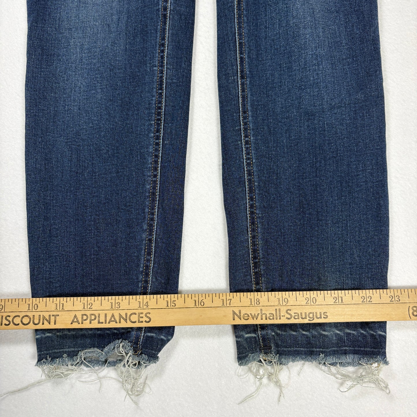 Buffalo Womens Jeans Size 8/29 Mid Rise Skinny Distressed Ripped Denim Y2K