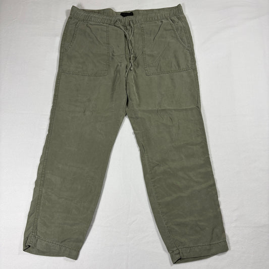 Sanctuary Pants Womens L Olive Green Utility Soft Jogger Casual Relaxed Travel