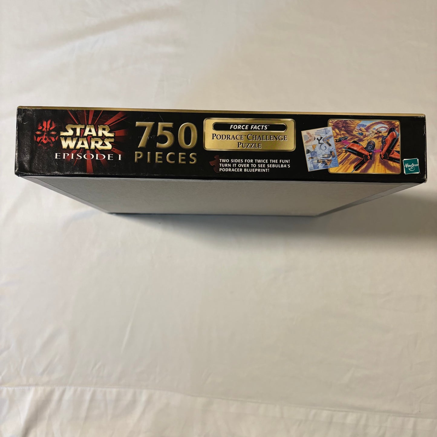 Sealed Star Wars Episode I Podrace Challenge Puzzle 750pc Hasbro 2-Sided 1999