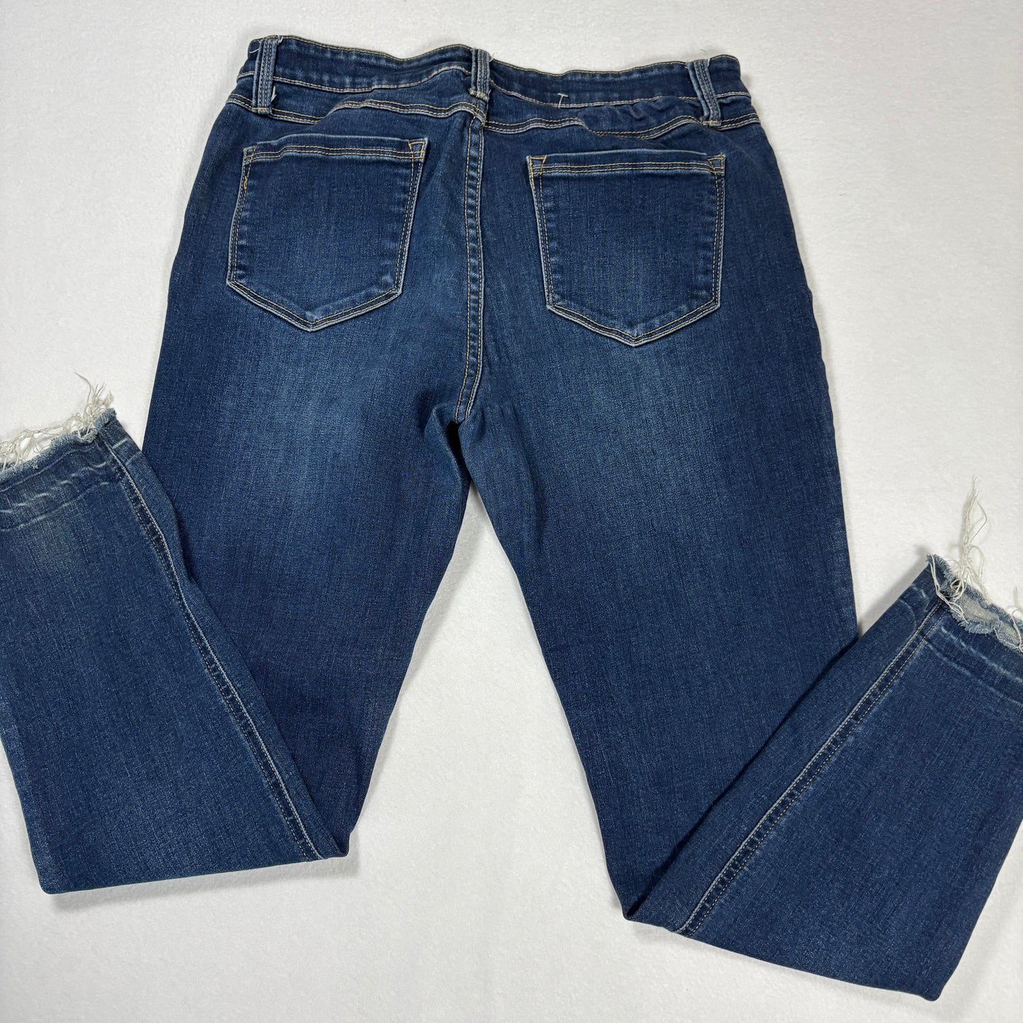 Buffalo Womens Jeans Size 8/29 Mid Rise Skinny Distressed Ripped Denim Y2K