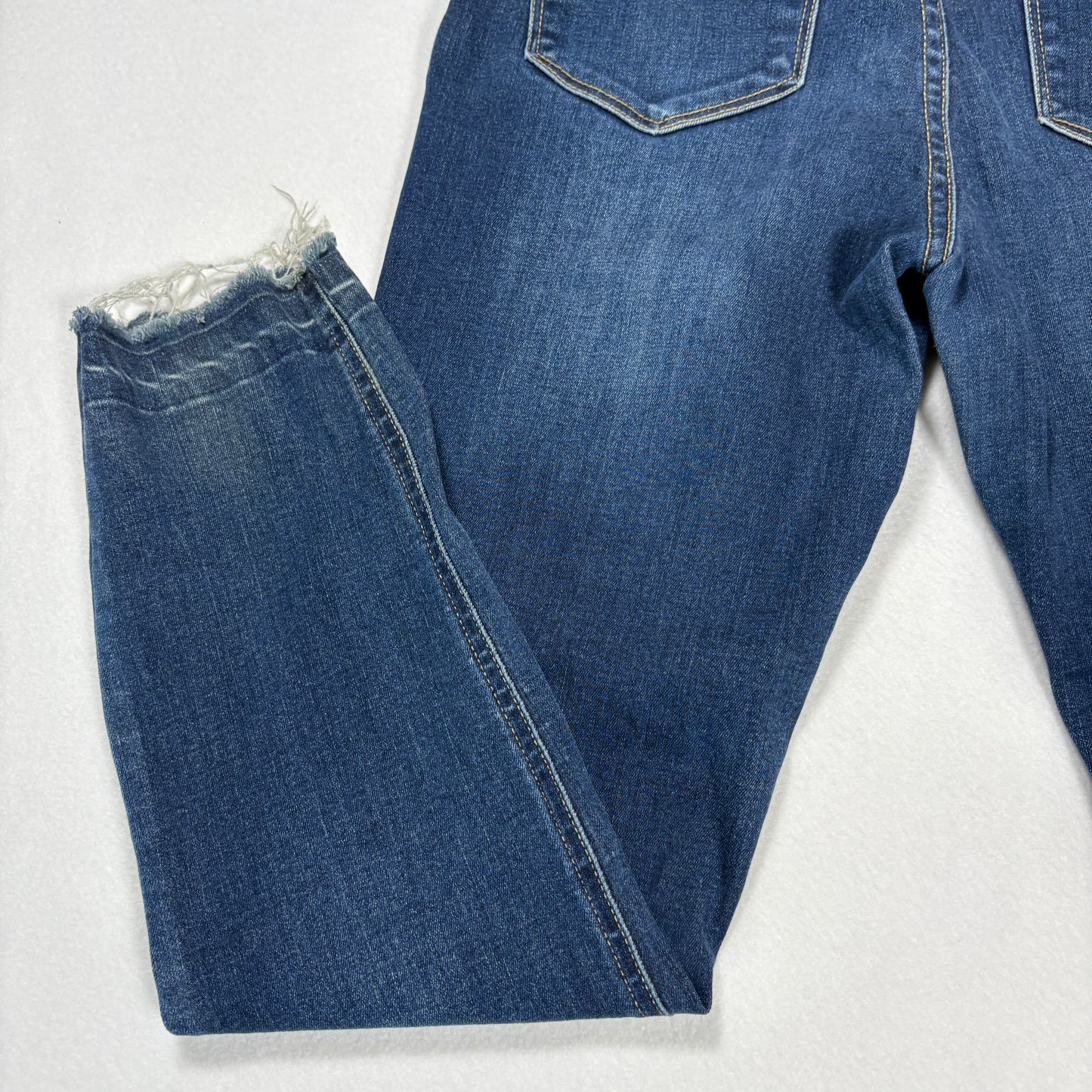 Buffalo Womens Jeans Size 8/29 Mid Rise Skinny Distressed Ripped Denim Y2K