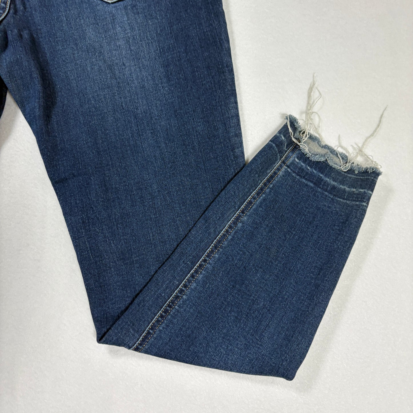 Buffalo Womens Jeans Size 8/29 Mid Rise Skinny Distressed Ripped Denim Y2K