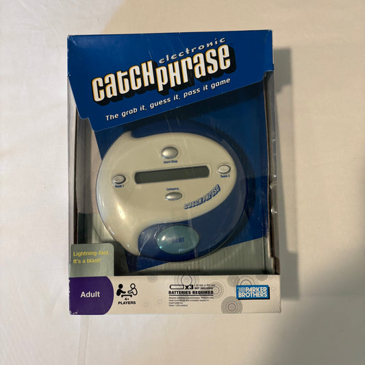 NEW Catch Phrase Electronic Game by Parker Brothers | Sealed | Hasbro 2009 Adult