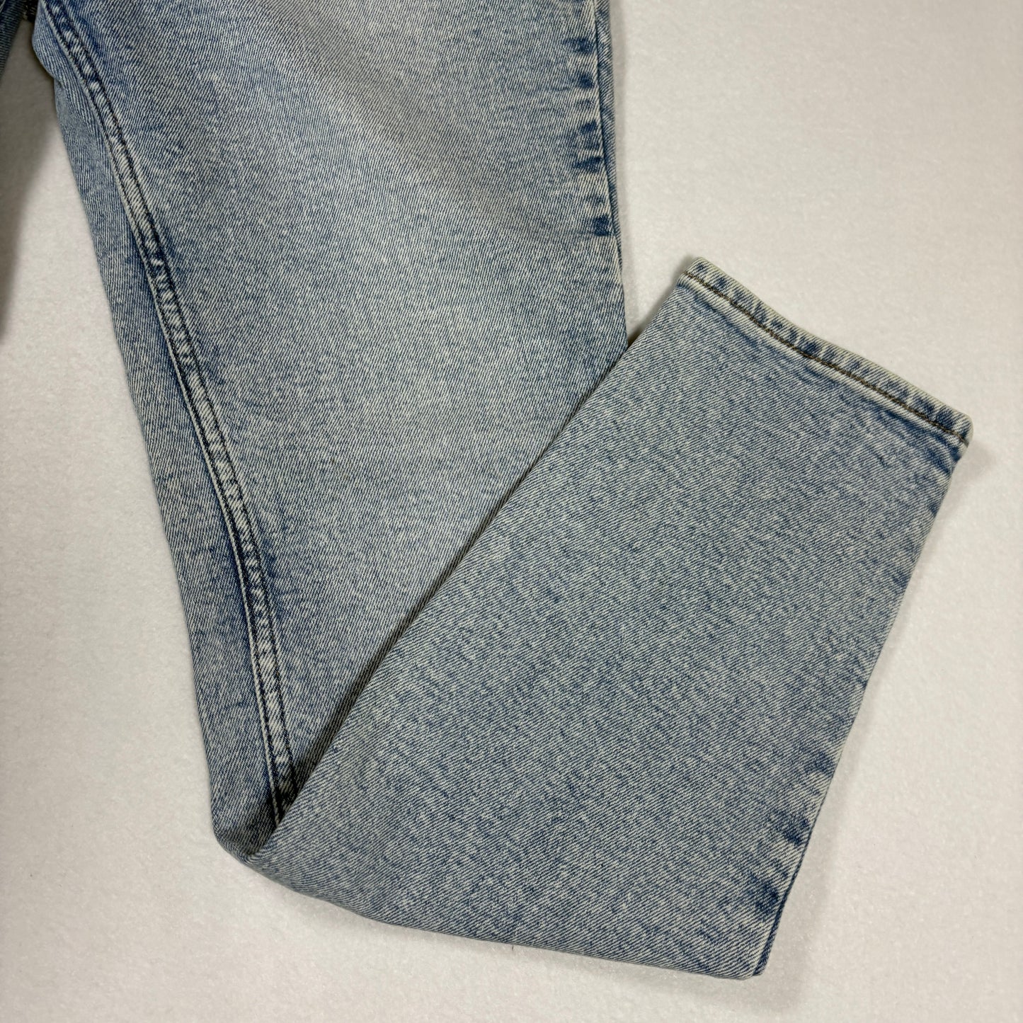 H&M Womens Jeans Size 12 Light Wash Baggy High Rise Y2K 90s Grunge Denim Vintage