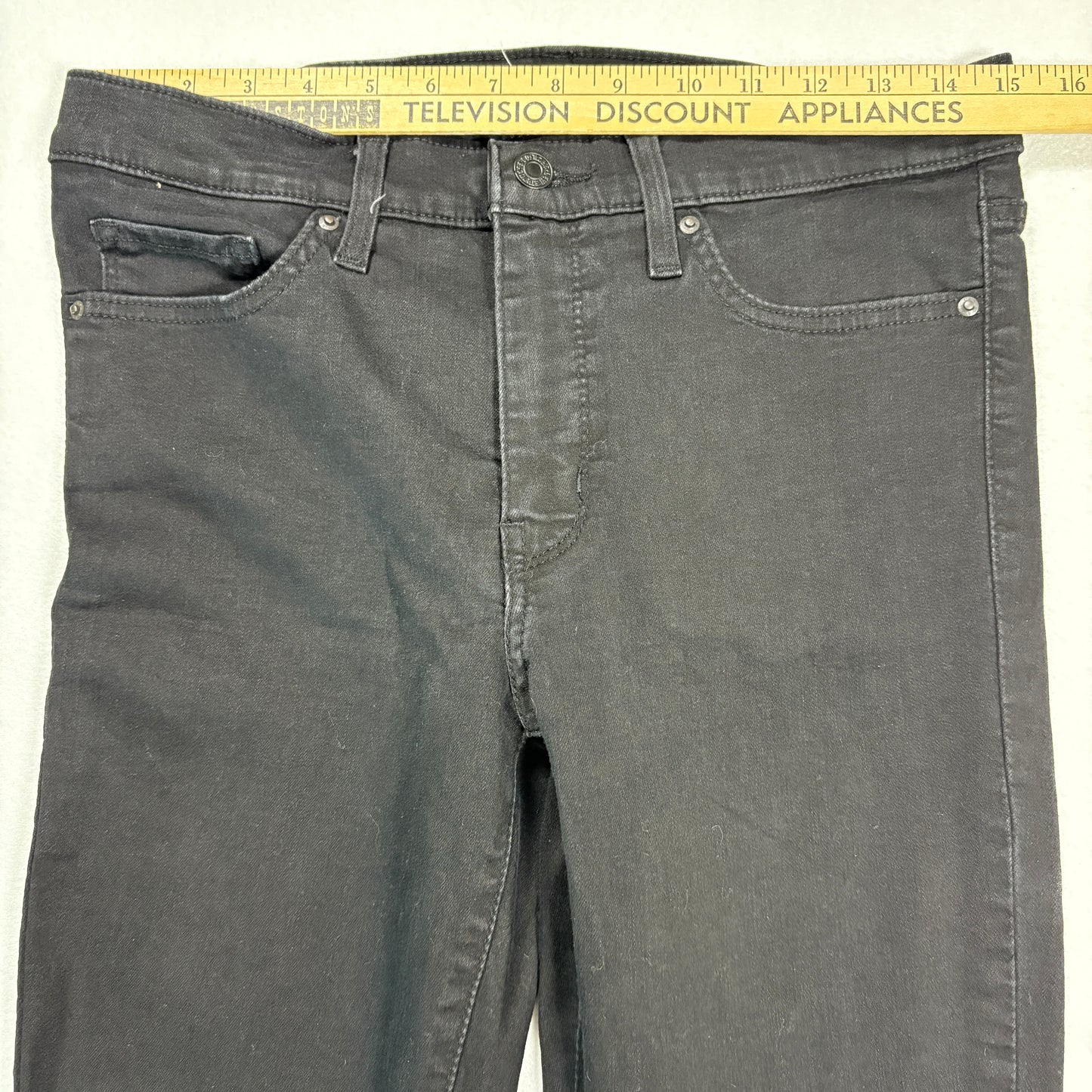 Levi's Womens Jeans 311 Shaping Skinny Black Size 30 High Rise Stretch Denim