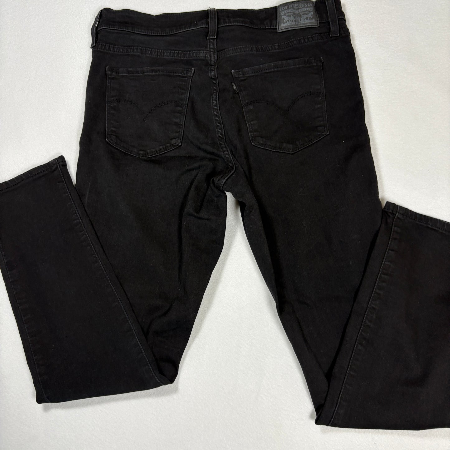 Levi's Womens Jeans 311 Shaping Skinny Black Size 30 High Rise Stretch Denim