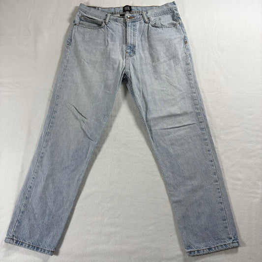 BDG Dad Fit Mens 34x32 Light Wash Denim Jeans Vintage Y2K Streetwear!! Retro 90s