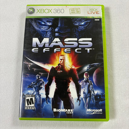 Mass Effect Xbox 360 Complete CIB Tested Sci Fi RPG Shooter Bioware M