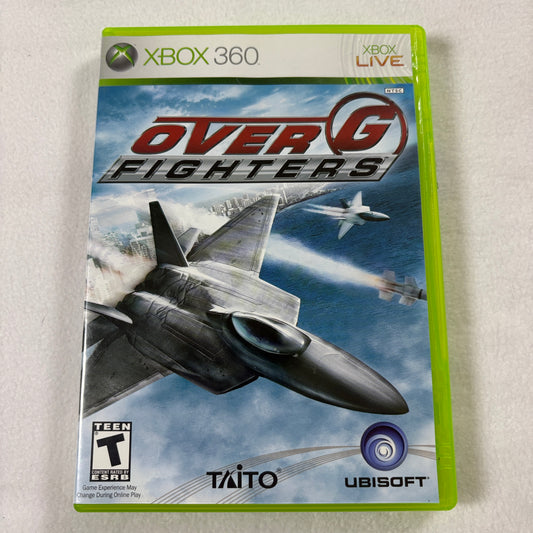 Over G Fighters Xbox 360 Tested Flight Combat Jet Simulator Ubisoft Taito