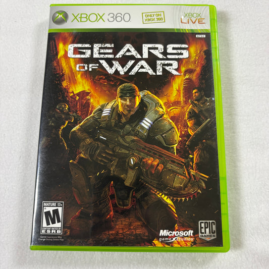 Gears Of War Xbox 360 Tested Complete CIB Shooter Campaign Multiplayer