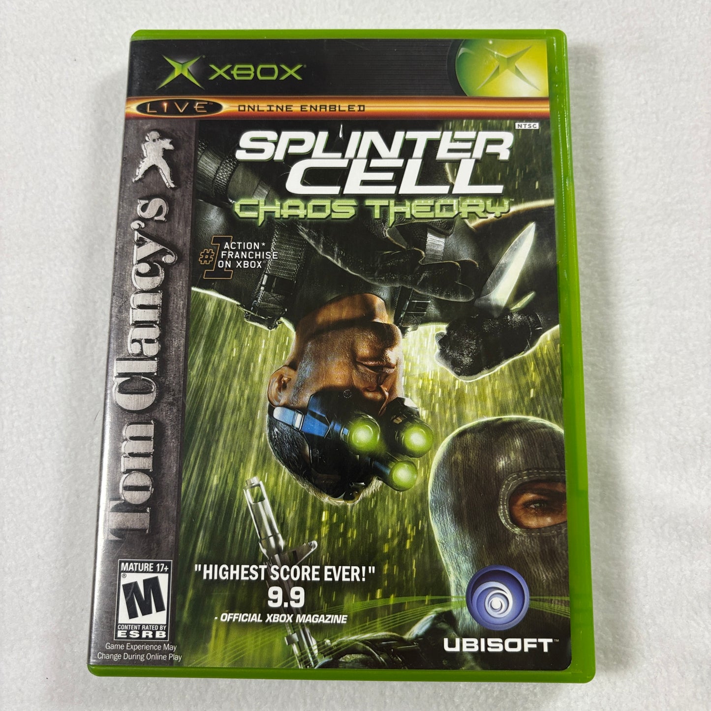 Splinter Cell Chaos Theory Xbox Original Tested Stealth Action Ubisoft M