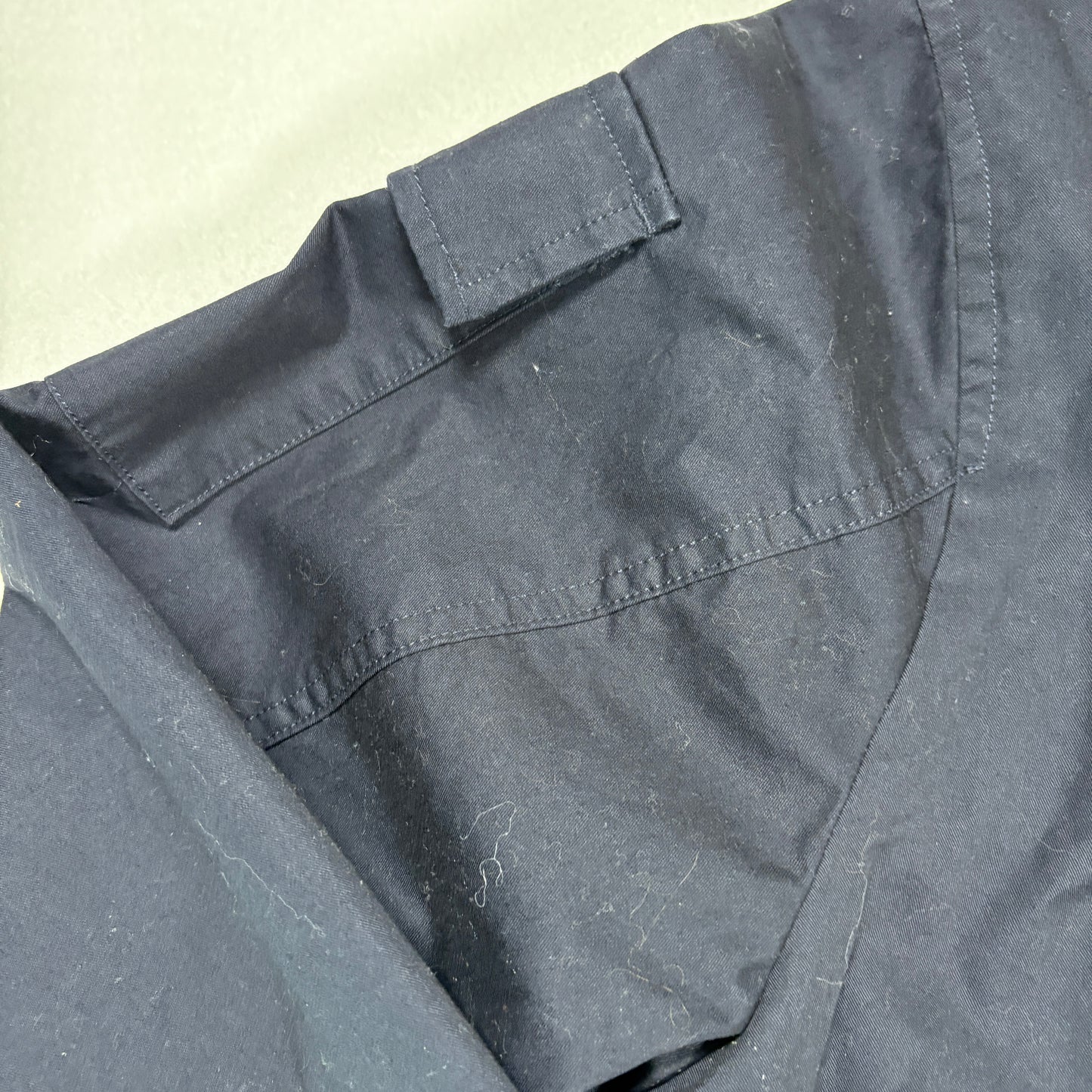 Lucky Brand Mens Jacket Size L Navy Blue Bomber Full Zip NWT $99 Rib Collar