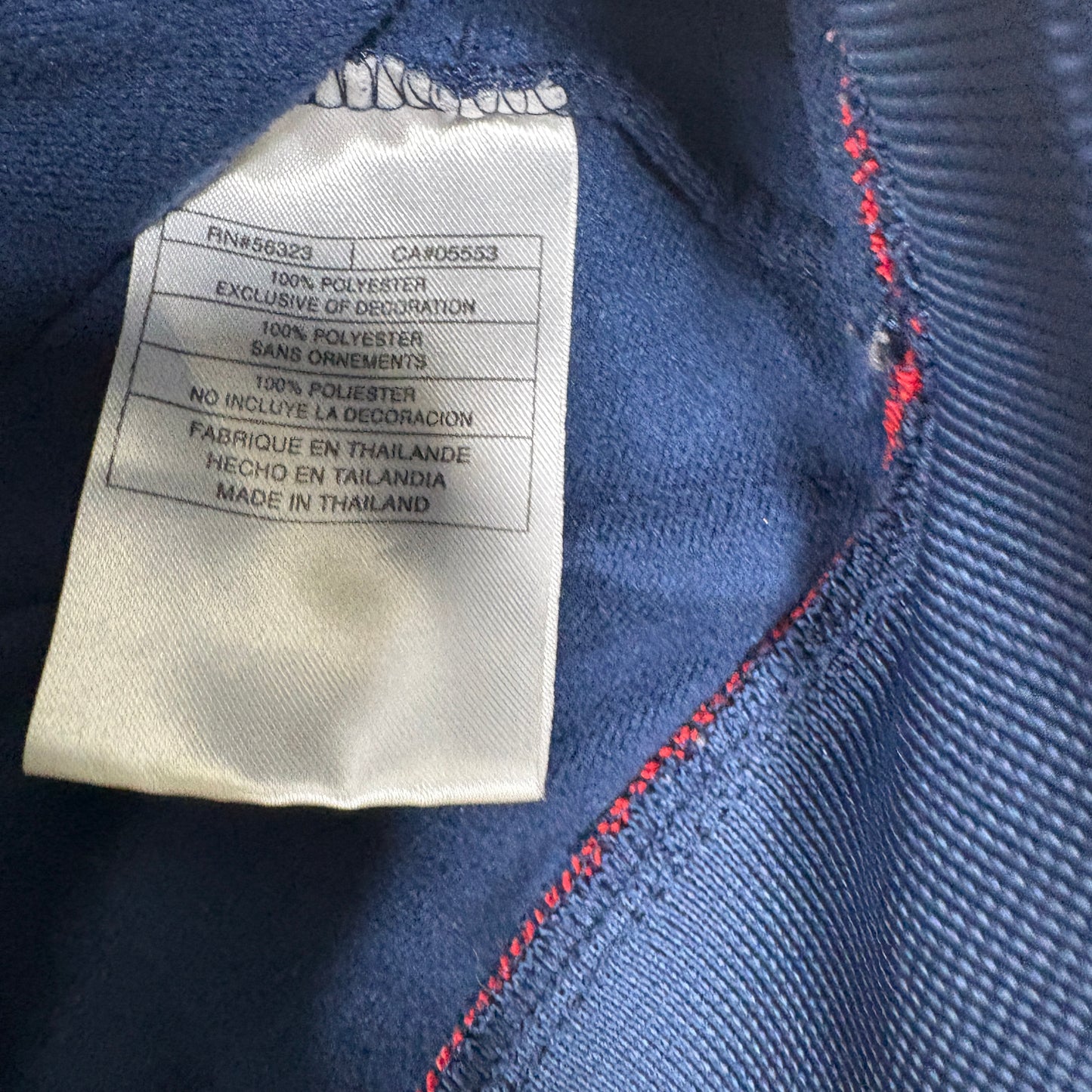 Nike Air Jordan Mens Track Jacket Size L Navy Red Retro 90s Y2K Full Zip Logo