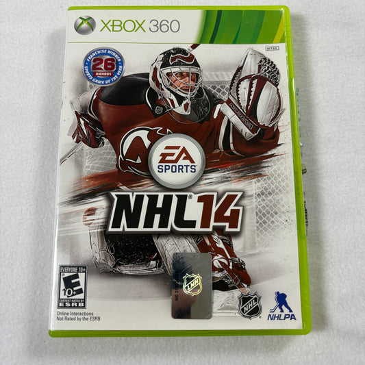 NHL 14 Xbox 360 Complete CIB Tested Hockey EA Sports Simulation NHLPA