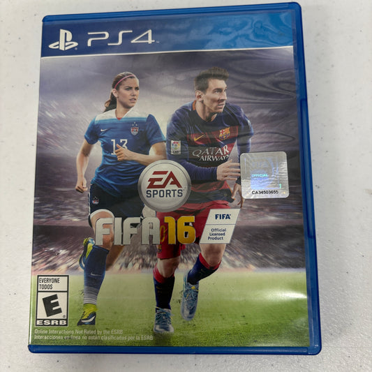 FIFA 16 PS4 Complete In Box Soccer Football EA Sports PlayStation 4 Tested
