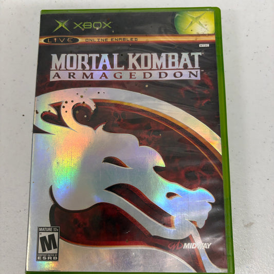 Mortal Kombat Armageddon Xbox CIB Complete Tested Midway Fighting Game