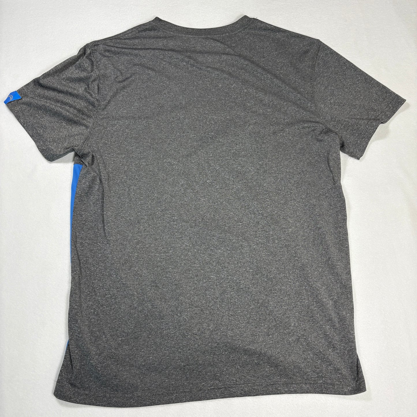 NFL Team Apparel Mens XL Los Angeles Chargers T Shirt Gray Blue Logo Tee
