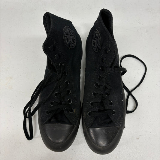 Converse Chuck Taylor All Star High Top Triple Black Womens Size 9 Shoes