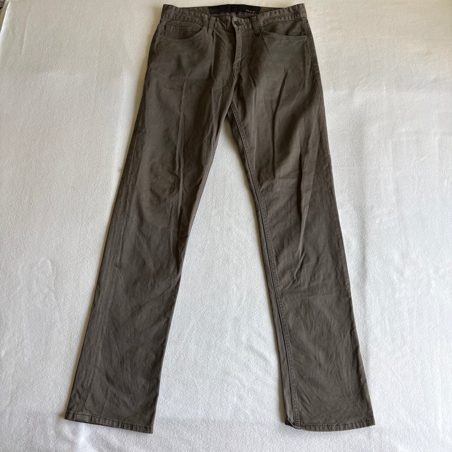 Joe's Jeans Men's 31 Gray Slim Fit Stretch Denim Pants Streetwear Y2K Retro Wear