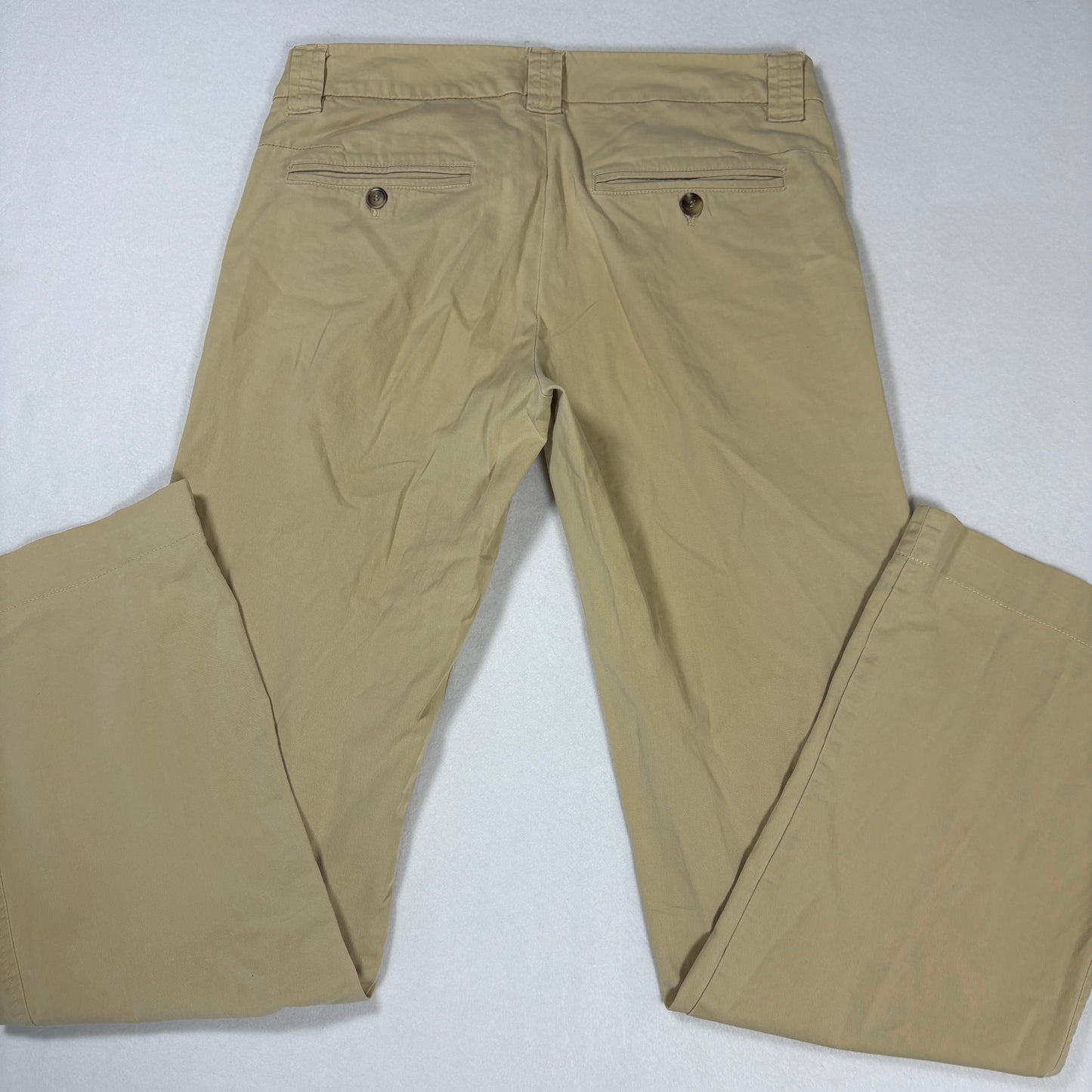 Vince Womens Khaki Chino Pants Size 6 Straight Leg Stretch Classic Work Casual