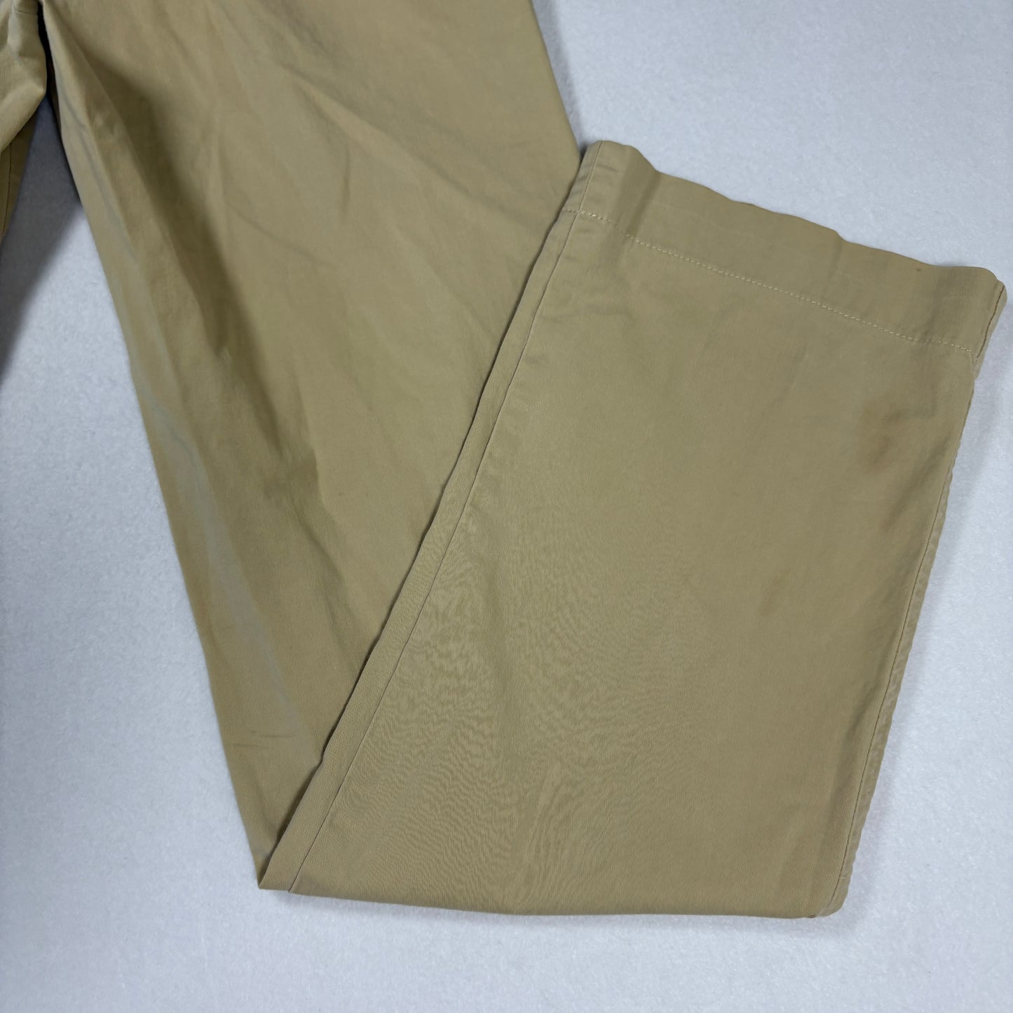 Vince Womens Khaki Chino Pants Size 6 Straight Leg Stretch Classic Work Casual