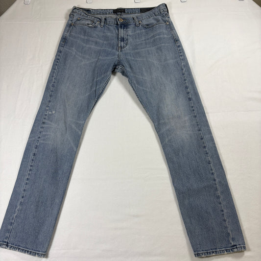Bullhead Denim Co Skinny Jeans Mens 33x32 Light Wash Vintage Y2K Grunge Street