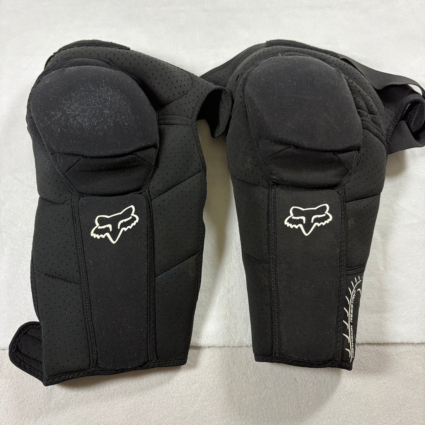Fox Racing Launch Pro Knee Shin Guards MTB BMX Black Size S/M Fits