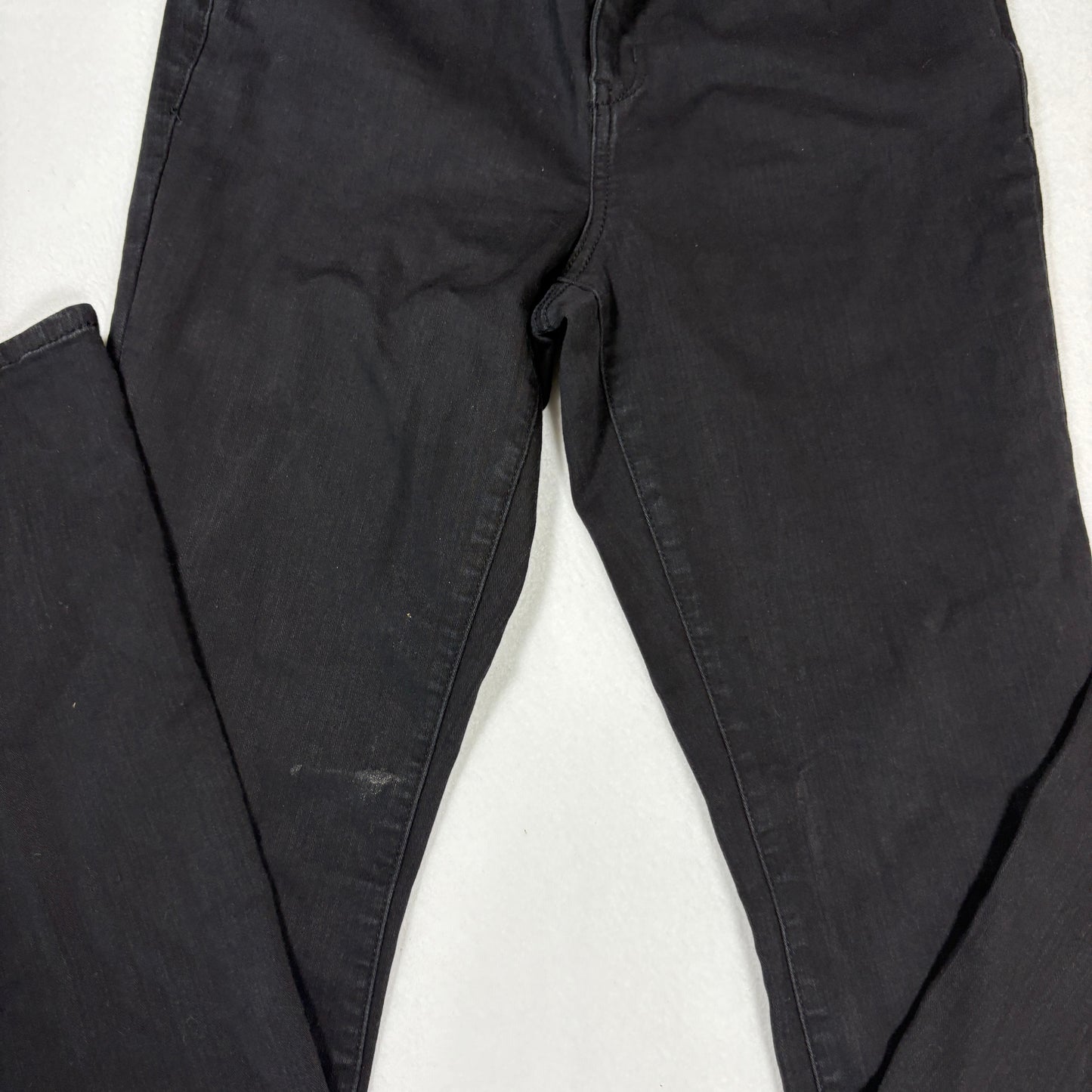 1822 Denim Womens Black Jeans Size 6 High Rise Stretch Skinny Y2K 90s Grunge